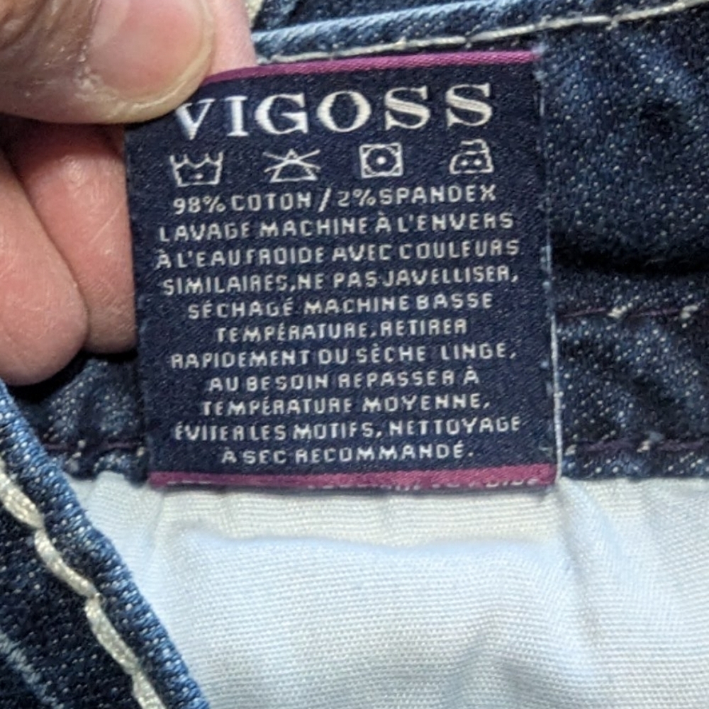 Vigoss size 26 length 21 capris The New York in excellent condition - Picture 12 of 16